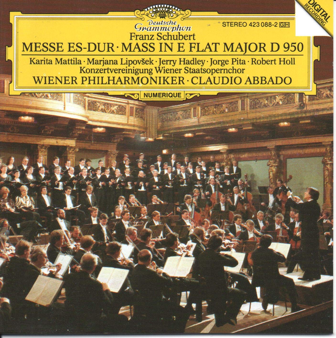 Schubert Messe Es-dur Mass in E Flat Major D950 Wiener Philharmoniker Claudio Ab