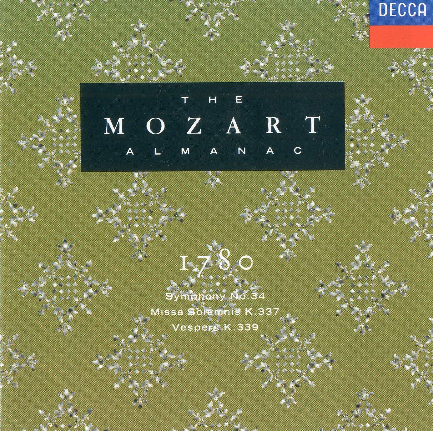 The Mozart Almanac, Vol. 8: 1780