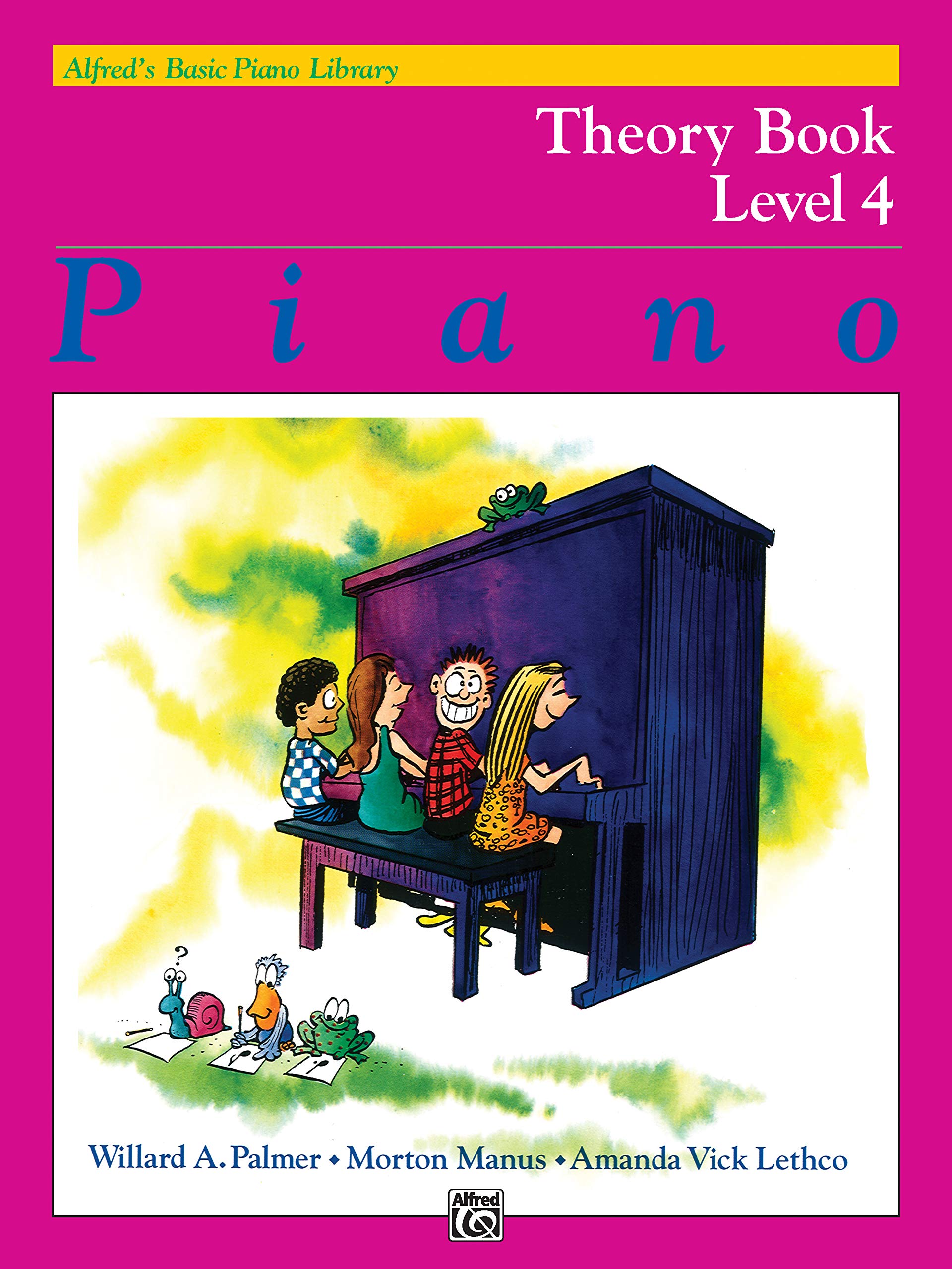 Alfred's Basic Piano Library: Theory Book Level 4