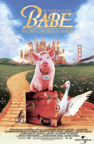 Babe 2 el Cerdito en la Ciudad Vhs Cinta Tape Universal Español