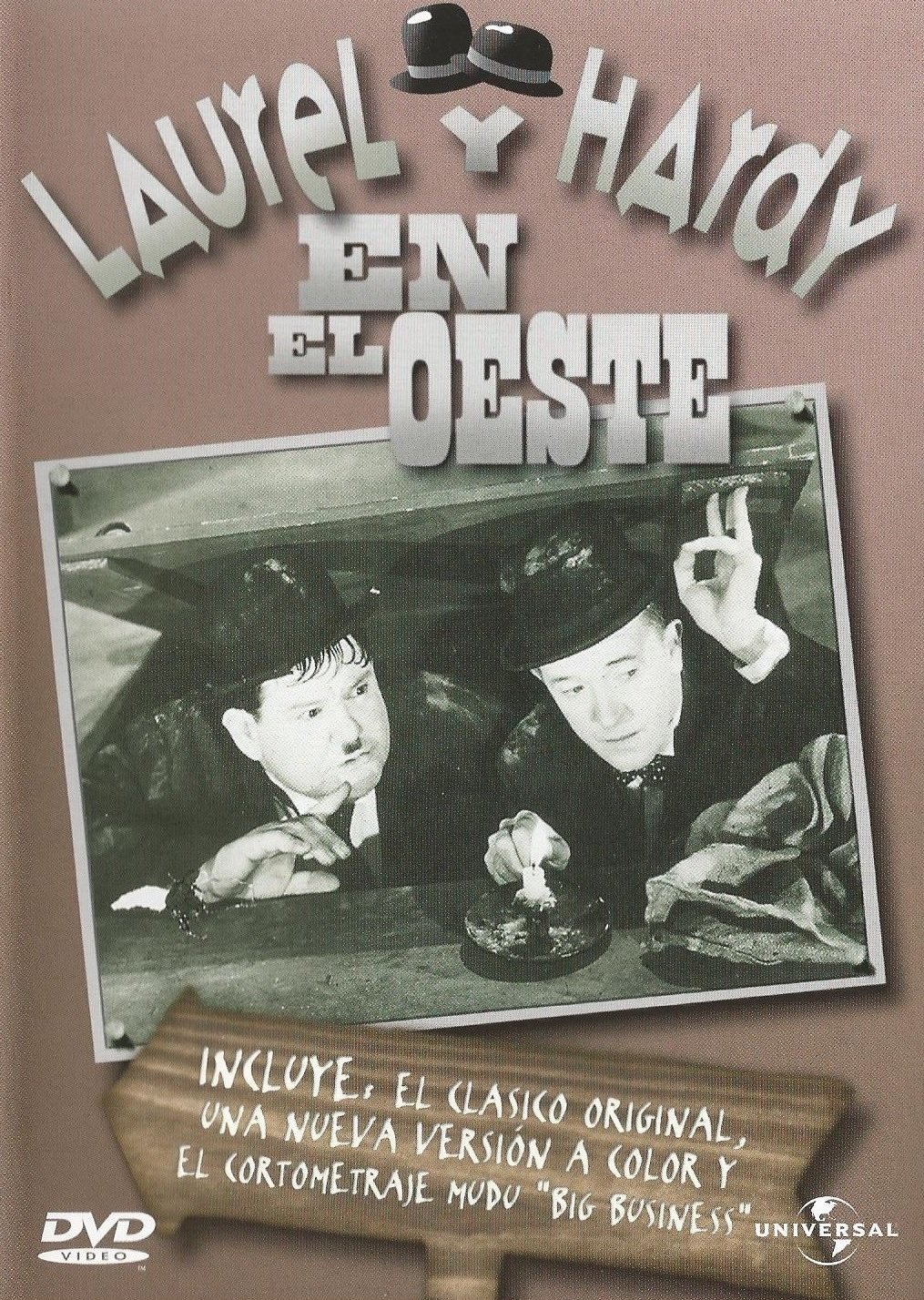 Laurel y Hardy en el Oeste