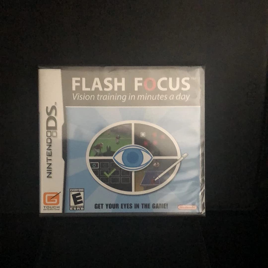 Flash Focus: Vision Training in Minutes a Day
