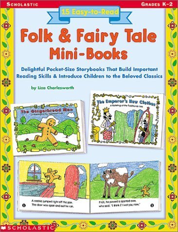 15 Easy-To-Read Folk & Fairy Tale Mini-Books