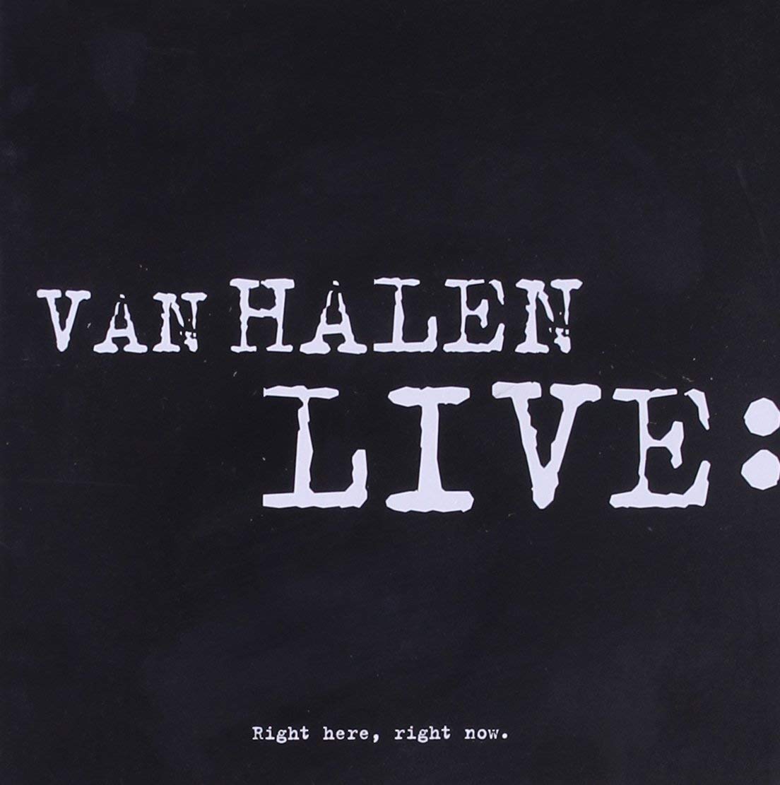 Van Halen Live: Right Here Right Now