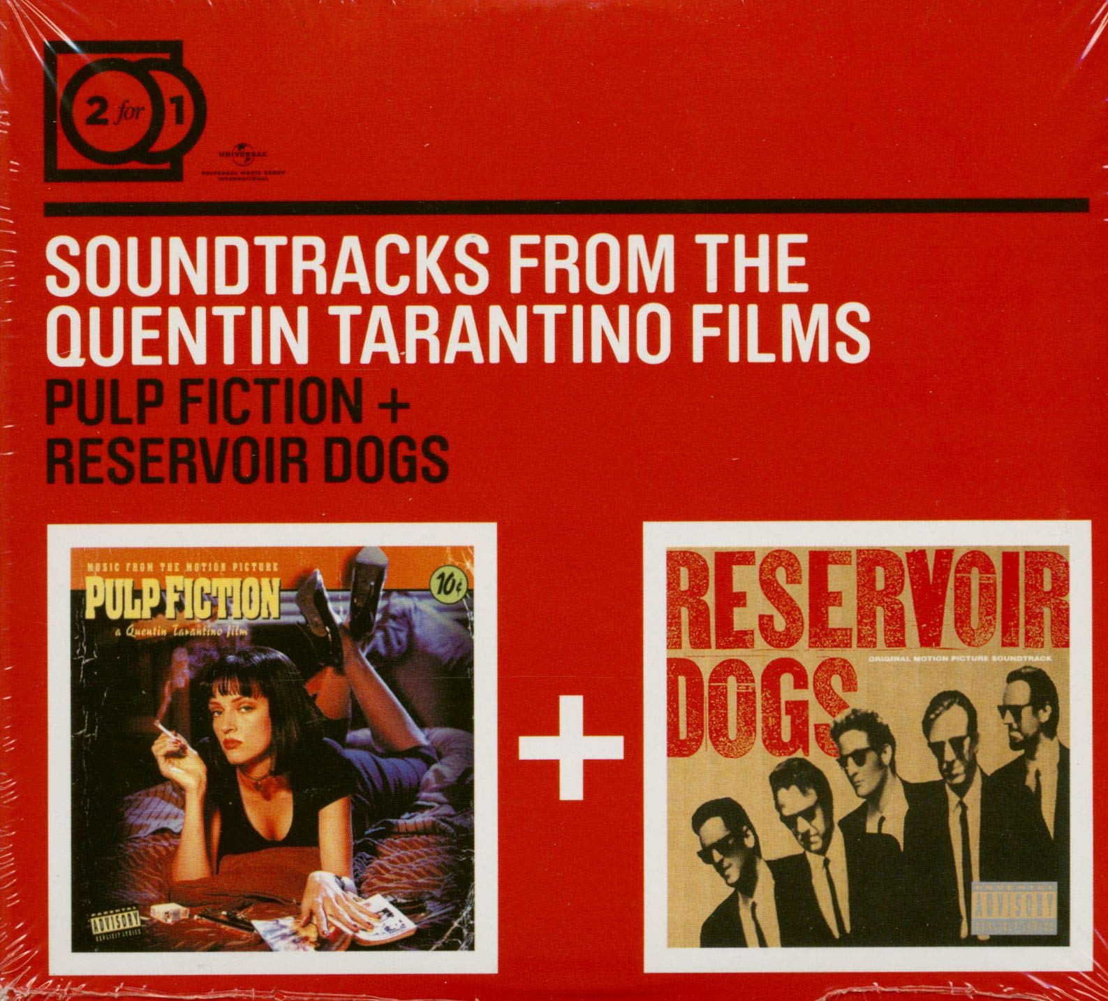 Soundtracks From The Quentin Tarantino Films Pulp Fiction + Reservoir Dogs