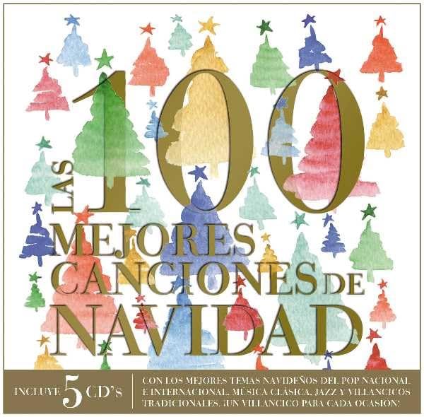 Las 100 Mejores Canciones de Navidad 5cd