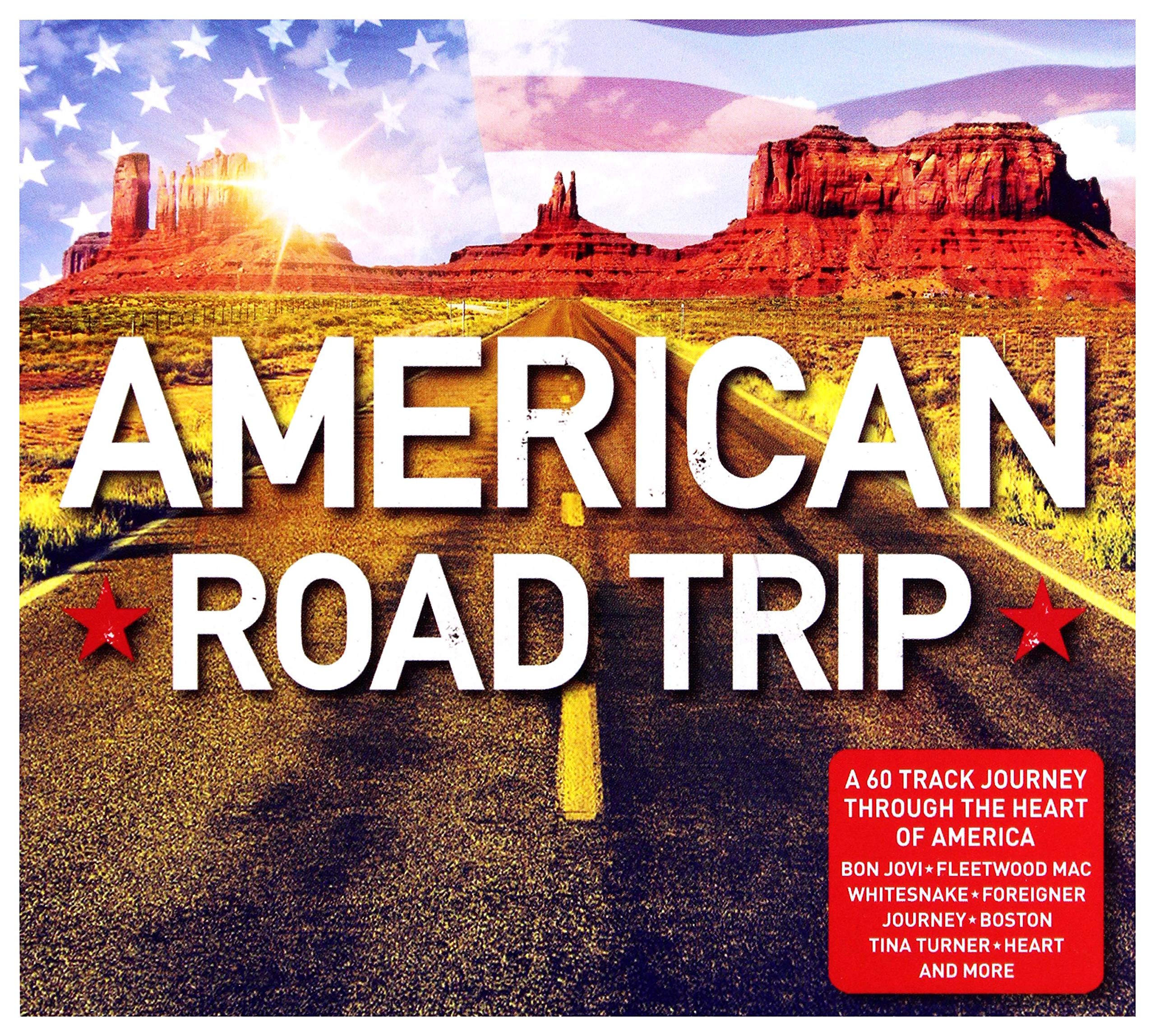 Cd Triple Album - New & Sealed - American Road Trip - Bon Jovi Whitesnake Boston