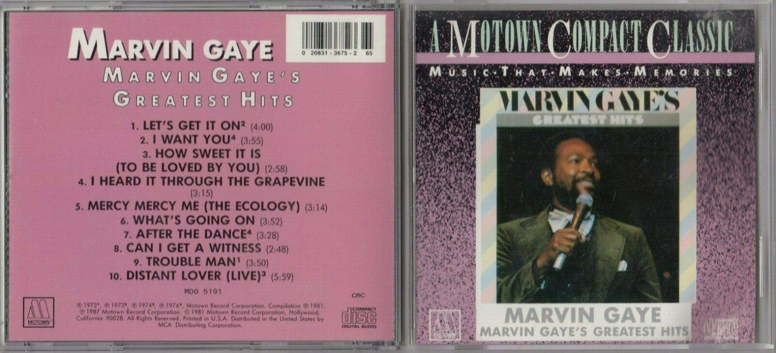 Marvin Gaye's Greatest Hits