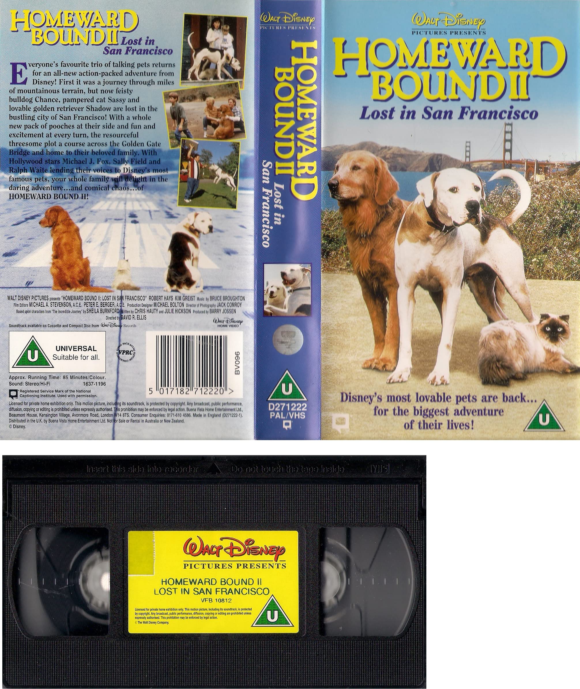 Homeward Bound 2 [USA] [VHS]