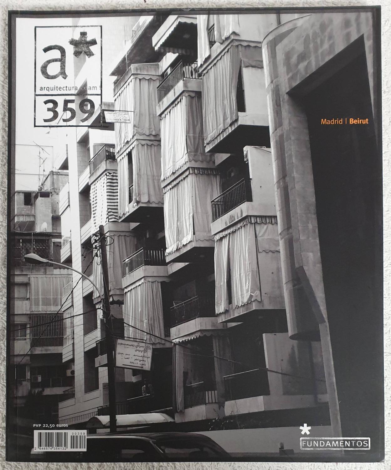 Arquitectura Coam nº 357. Madrid-Hangzhou