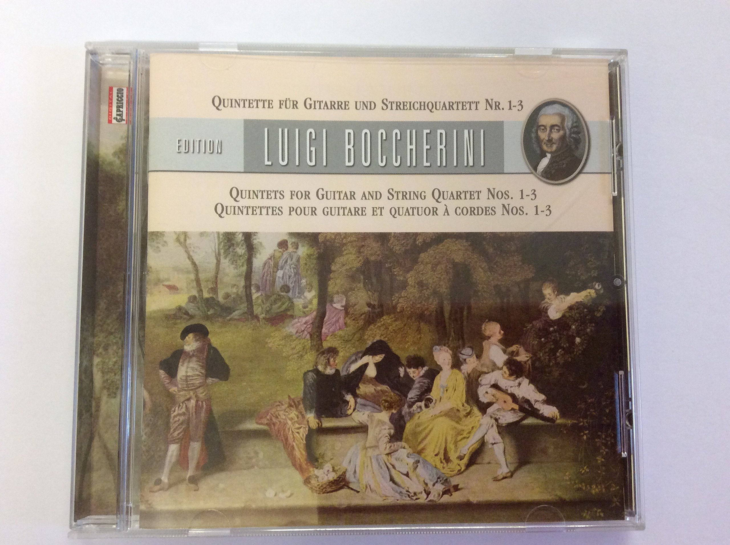 Boccherini Quintets for Guitar and String Quartet Nos. 1-3