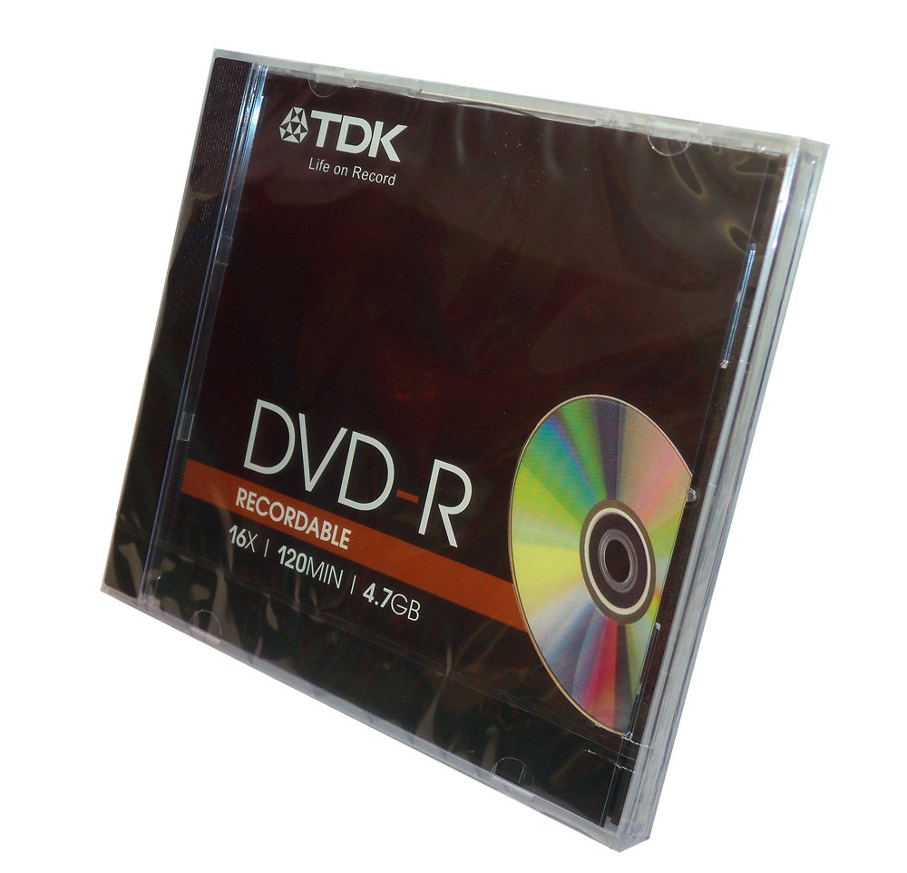 Tdk, 4.7gb Dvd-r - Sealed Dvd-r