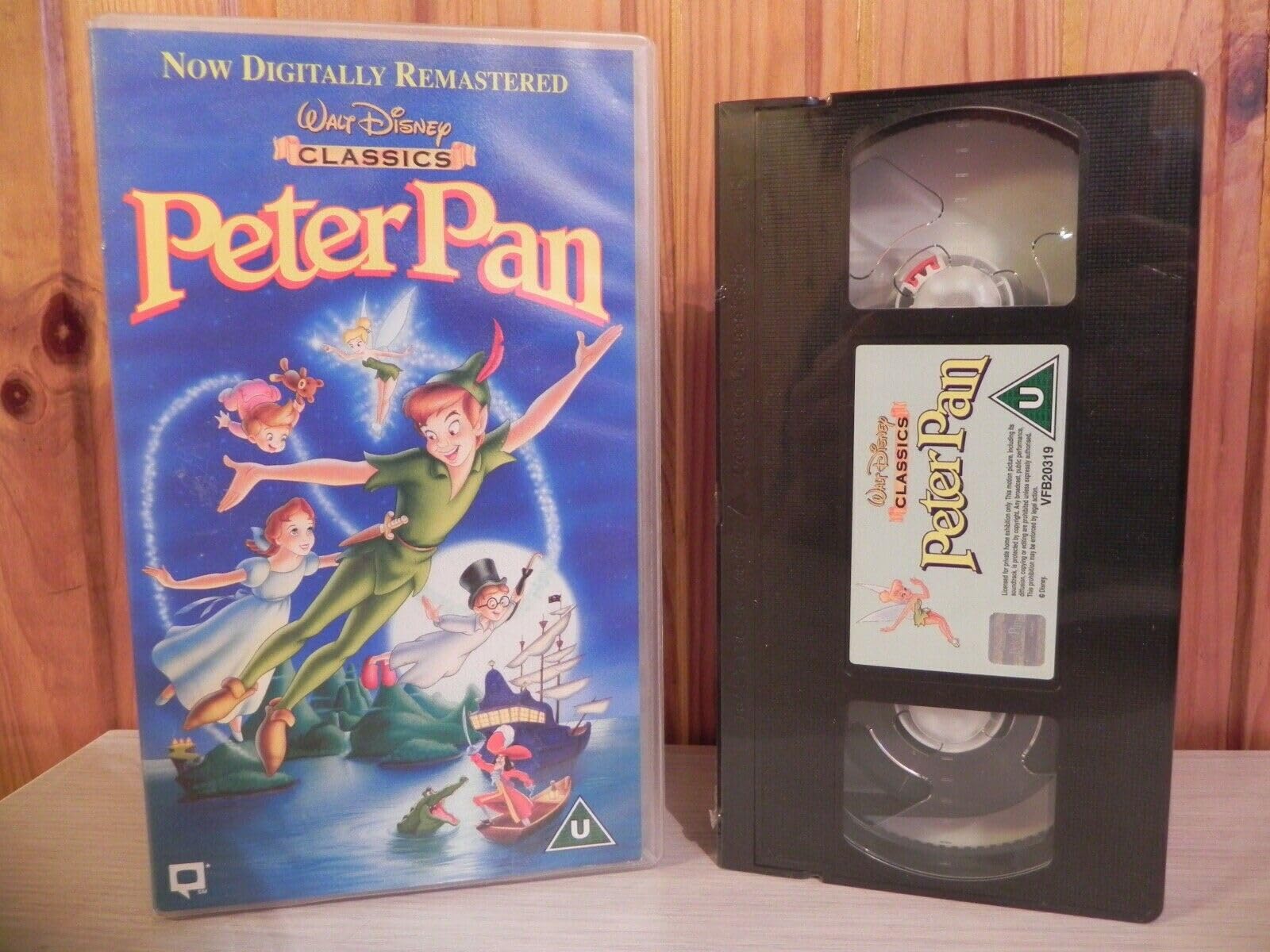 New - Peter Pan - Walt Disney Video - Classic - Great Condition - Pal Vhs