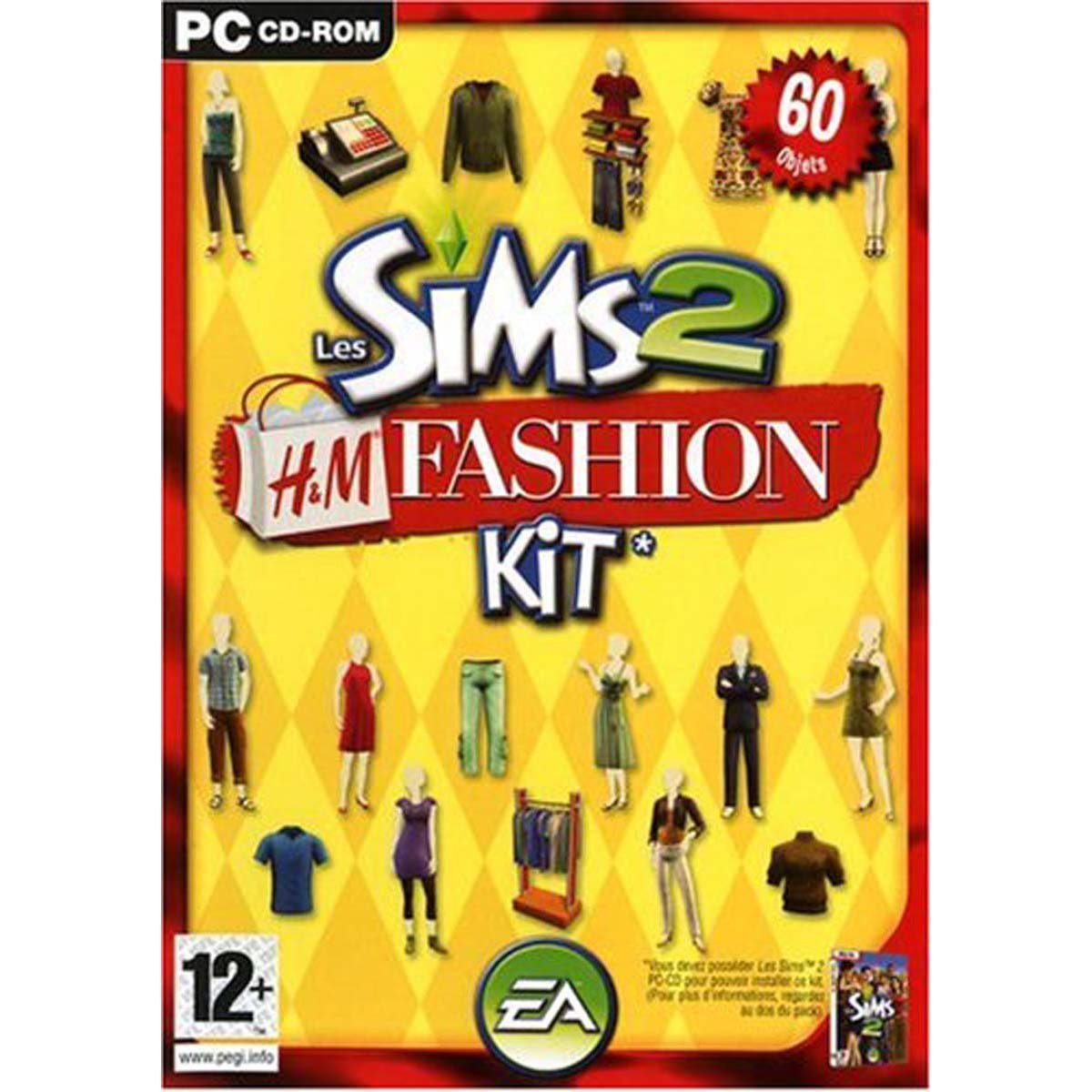 Les Sims 2 - Kit H&m Fashion