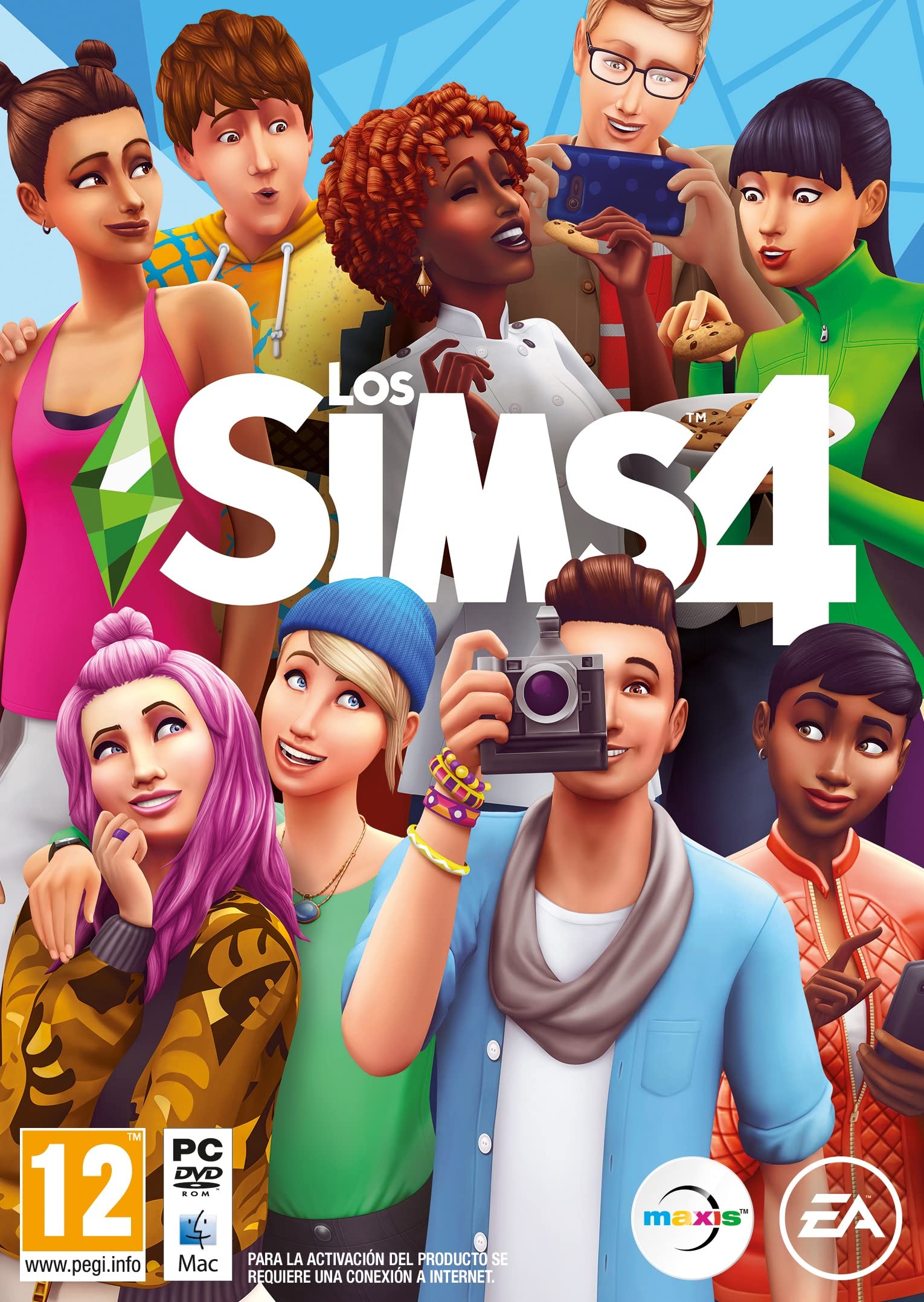 Los Sims 4 Standard Edition, Pc/mac, Videojuegos, Caja con Código de Descarga, Castellano