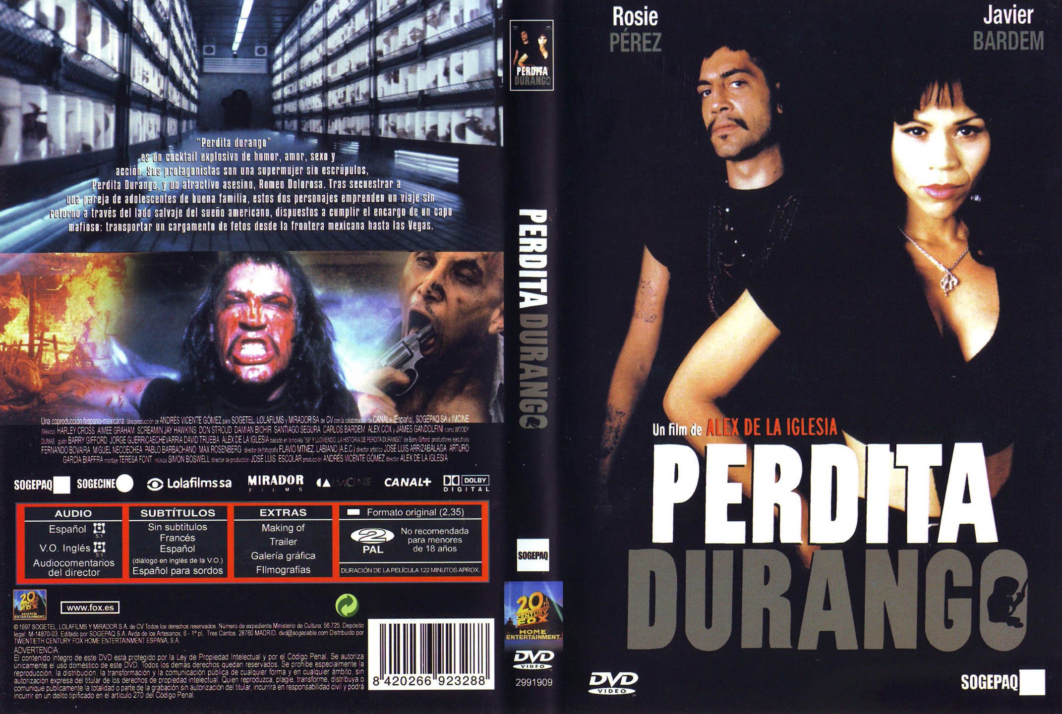 Perdita Durango ***dvd***