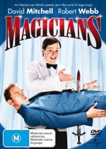 Magicians Dvd David Mitchell Movie Robert Webb - Very Rare Region 4 Pal Aust