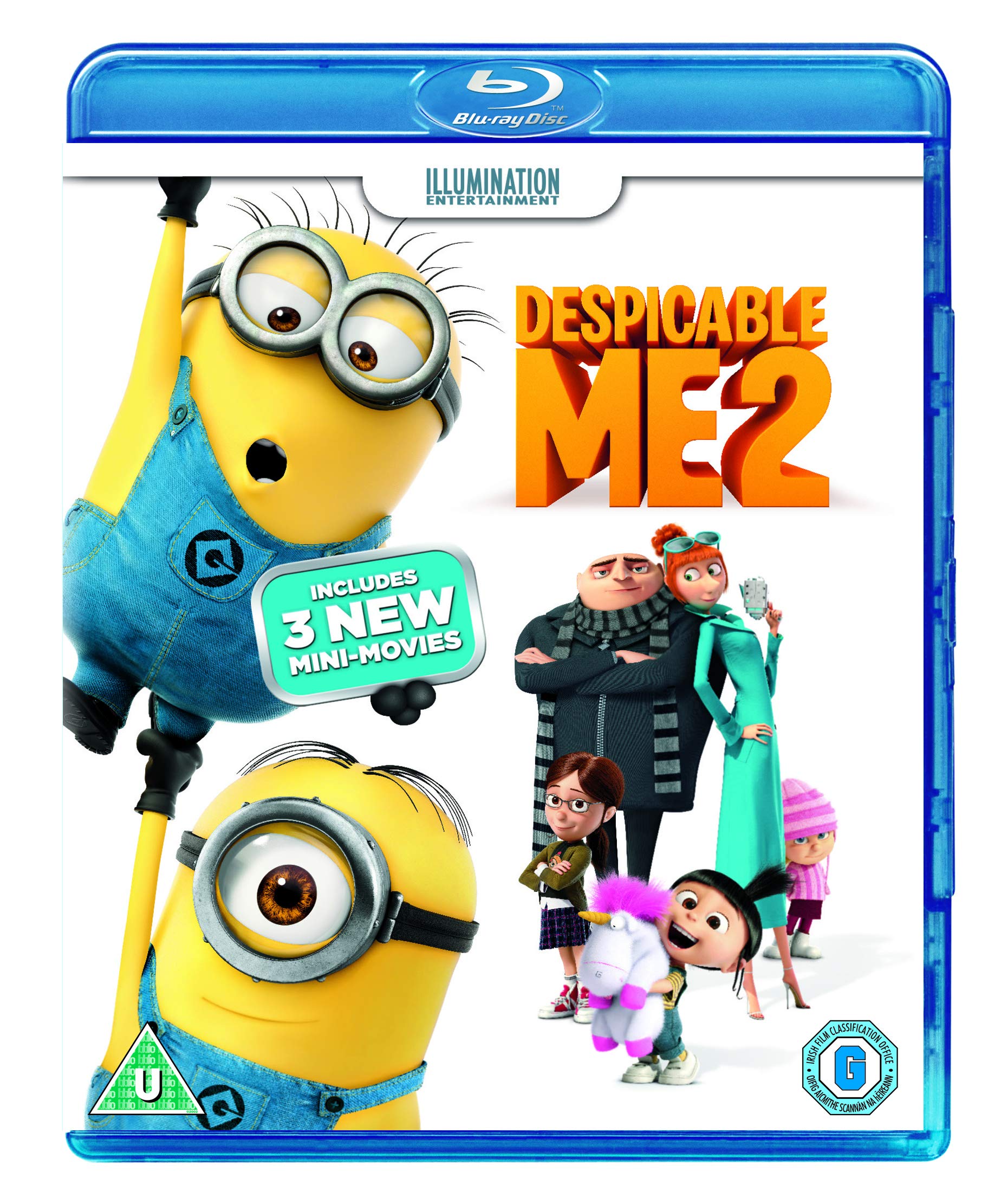 Despicable Me 2 [Edizione: Regno Unito] [Reino Unido] [Blu-ray]