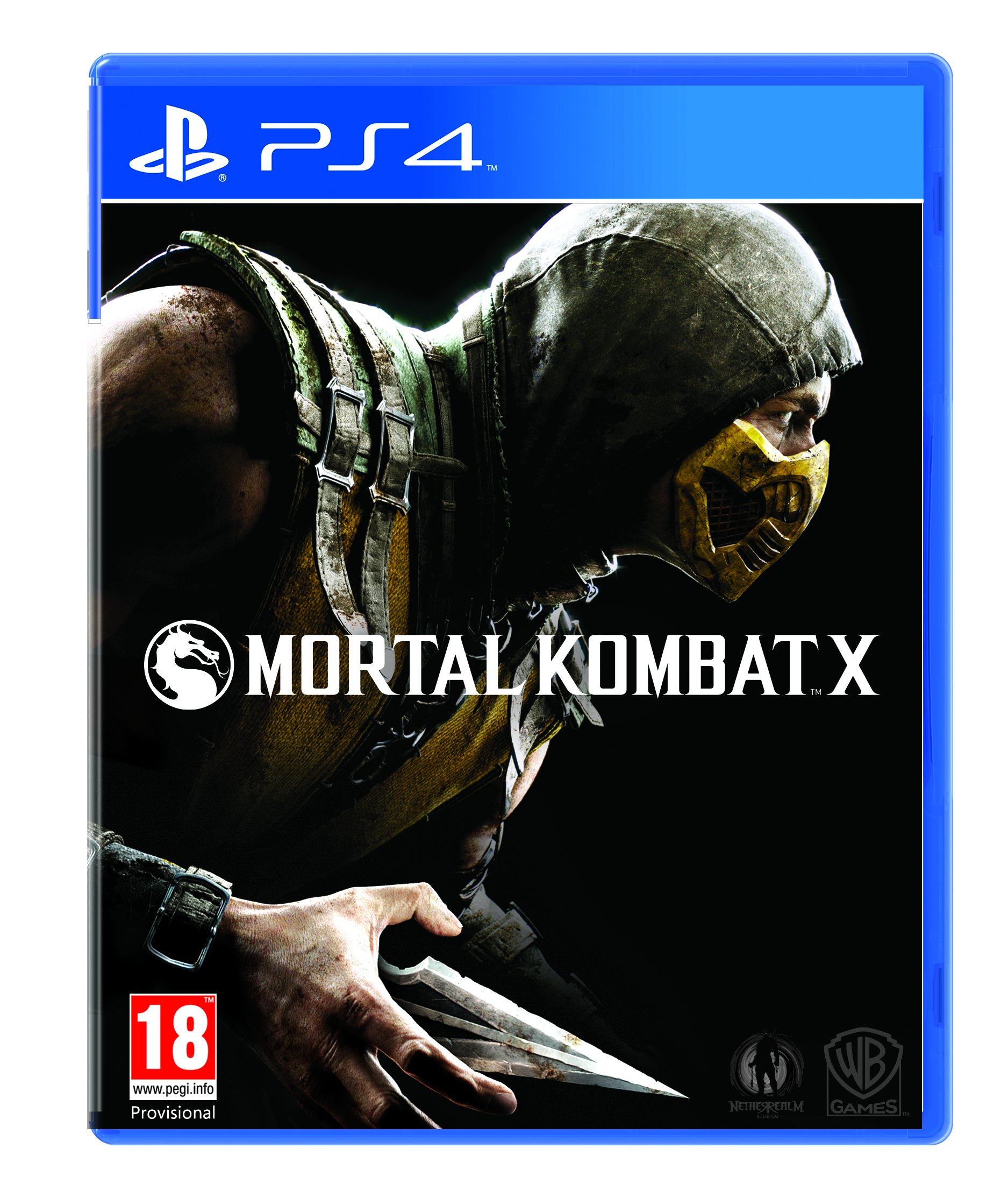 Mortal Kombat X Game for Sony Ps4 Playstation 4