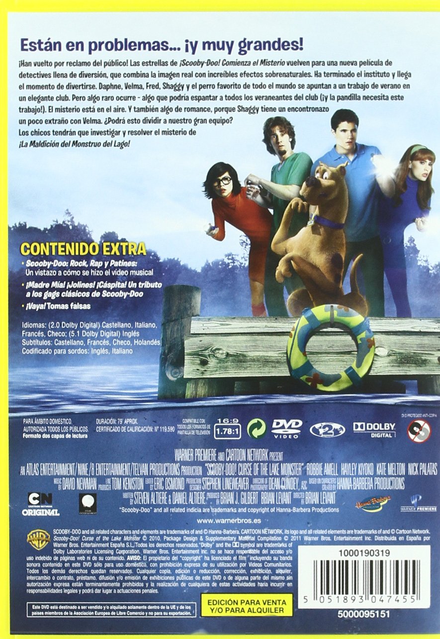 ¡Scooby Doo! Y la maldición del monstruo del lago