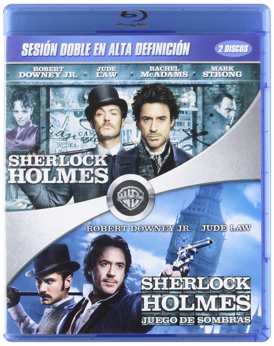 Pack Sherlock Holmes + Sherlock Holmes 2 Blu-ray