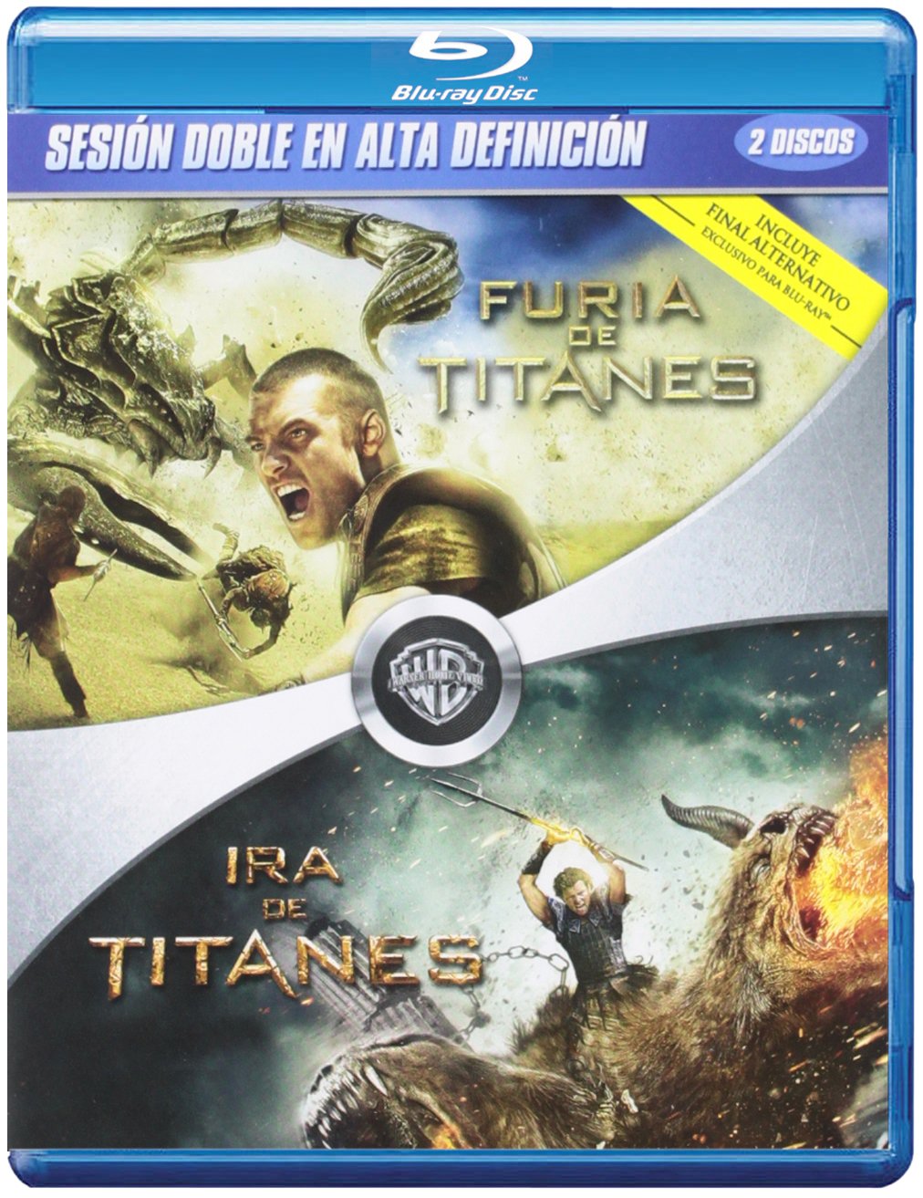 Pack Furia de Titanes + Ira de Titanes Blu-ray