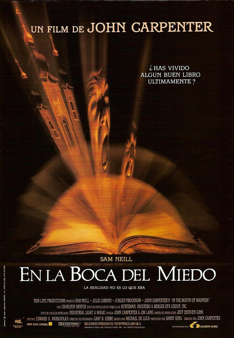 En la Boca Del Miedo Blu-ray