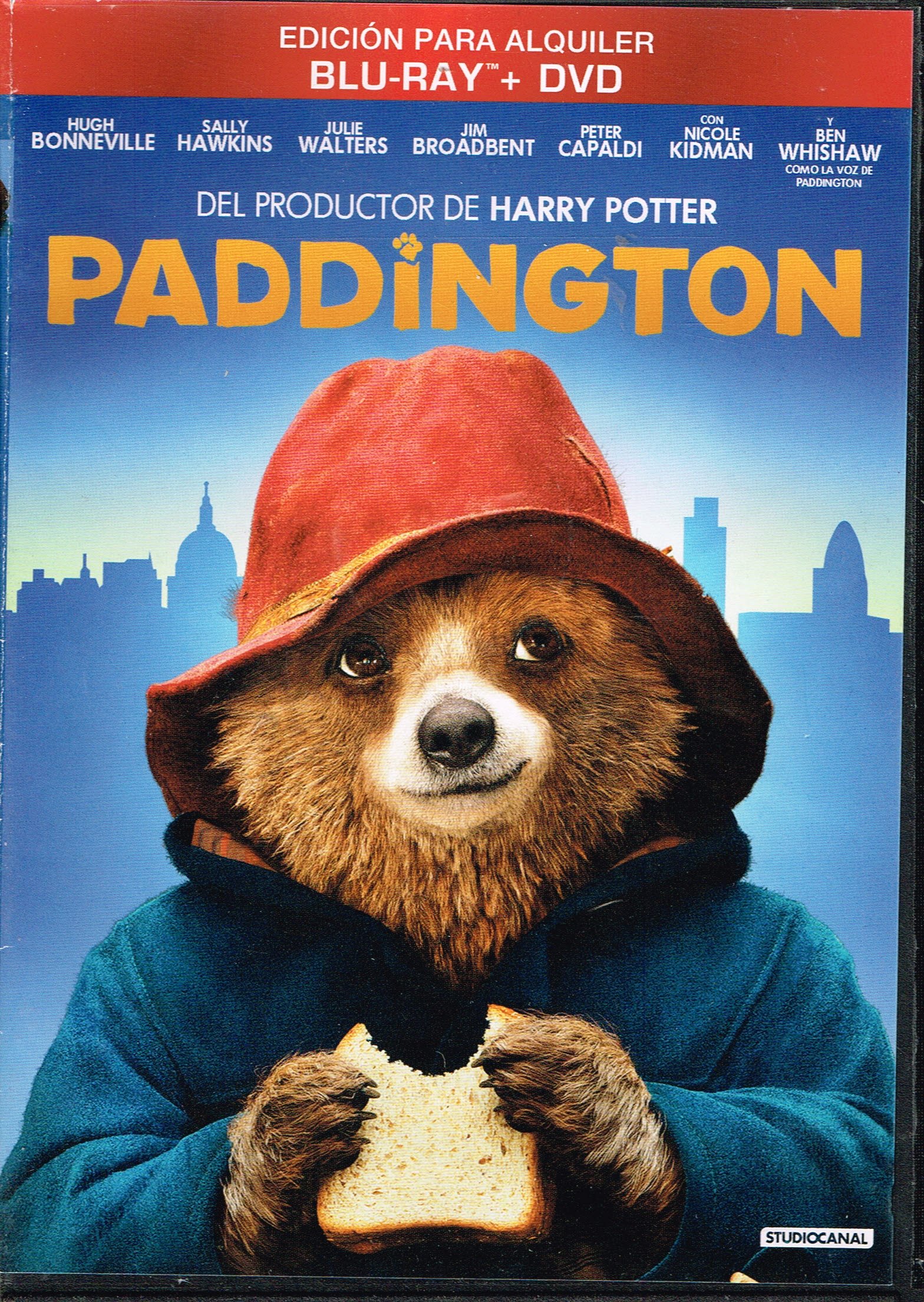 Paddington Blu-ray