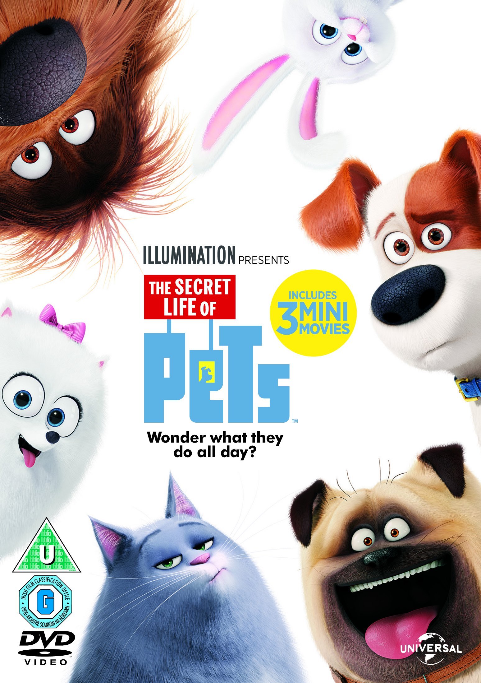 Secret Life Of Pets [Edizione: Regno Unito] [Reino Unido] [Blu-ray]