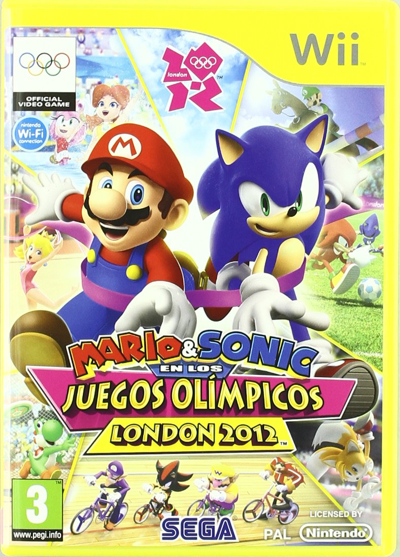 Mario&sonic en los Juegos Olímpicos London 2012