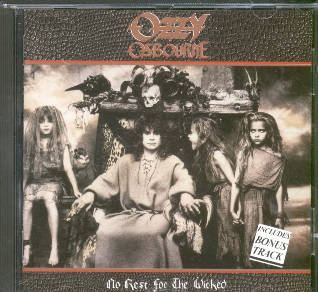 Ozzy Osbourne "no Rest for The Wicked" 1988 Cd Album