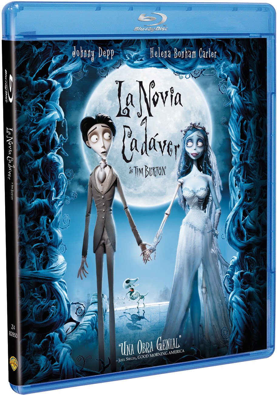 La Novia Cadaver de Tim Burton Blu-ray