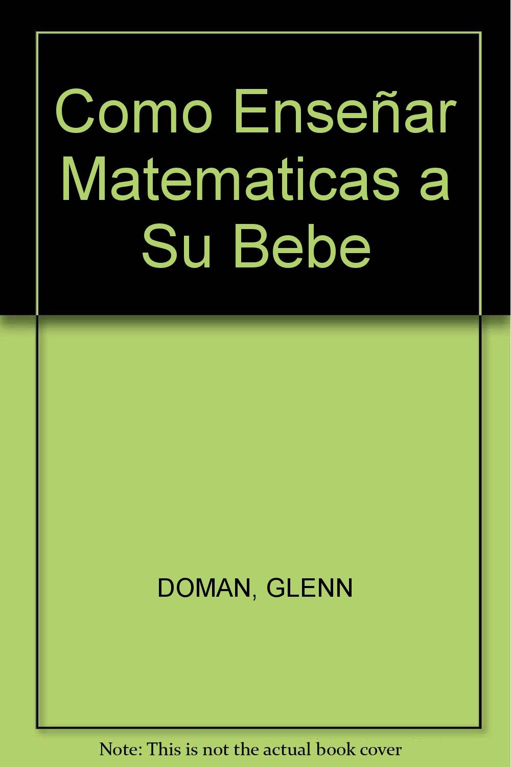 Como Enseñar Matematicas a Su Bebe