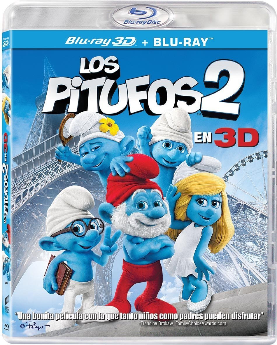 Los Pitufos 2 - 3d Bd, Bd