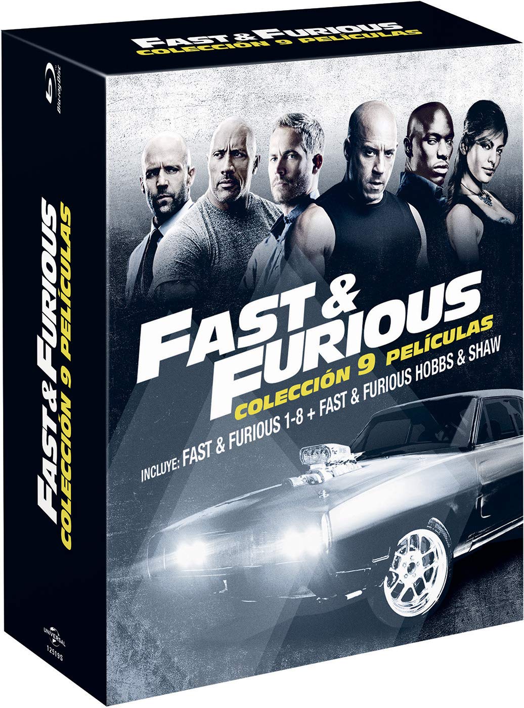 Pack: Fast & Furious 1-8 + Hobbs & Shaw