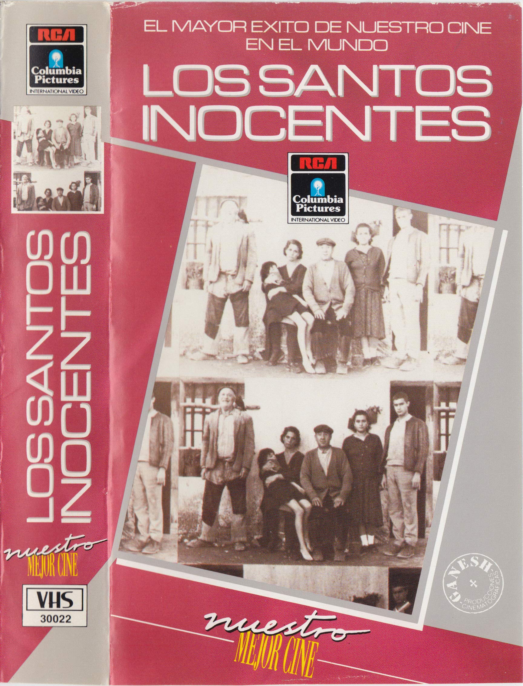 Los Santos Innocent Mario Camus Francisco Rabal - Vhs Tape Spanish T2