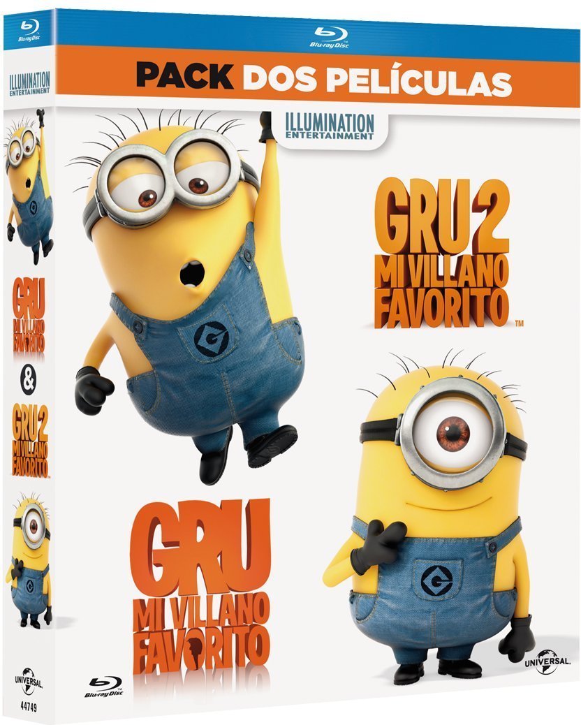 Pack: Gru. Mi Villano Favorito 1+2