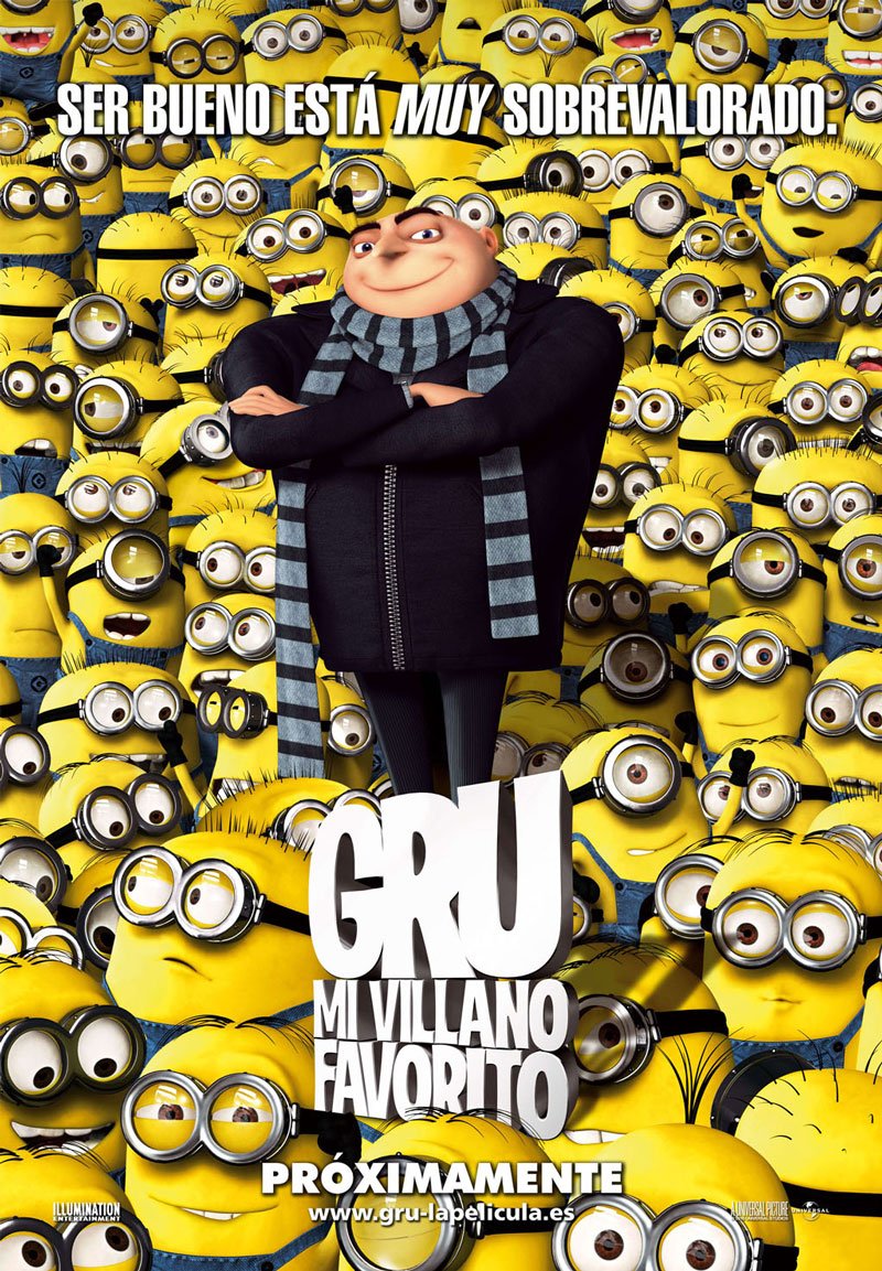 Gru, Mi Villano Favorito + 3d