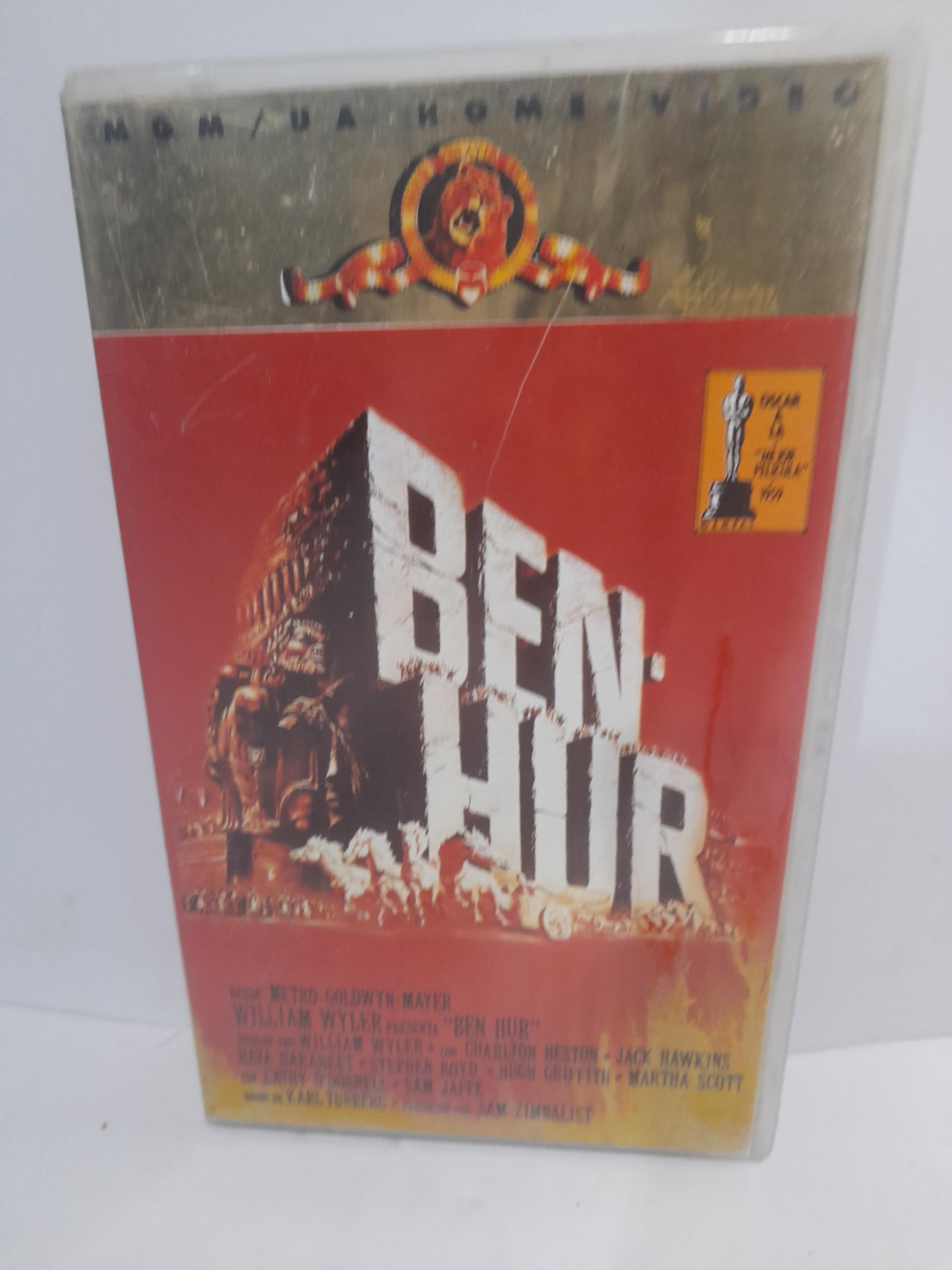 Ben-hur Vhs Charlton Heston Edition Special 75 Widescreen William Wyler Meter