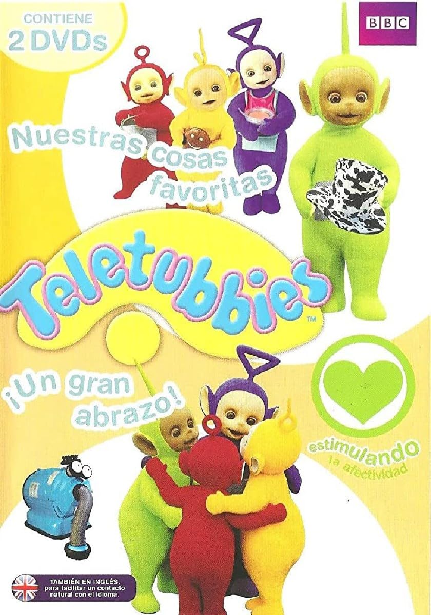 Teletubbies 2 DVD Nuestras Cosas Favoritas + Un gran abrazo
