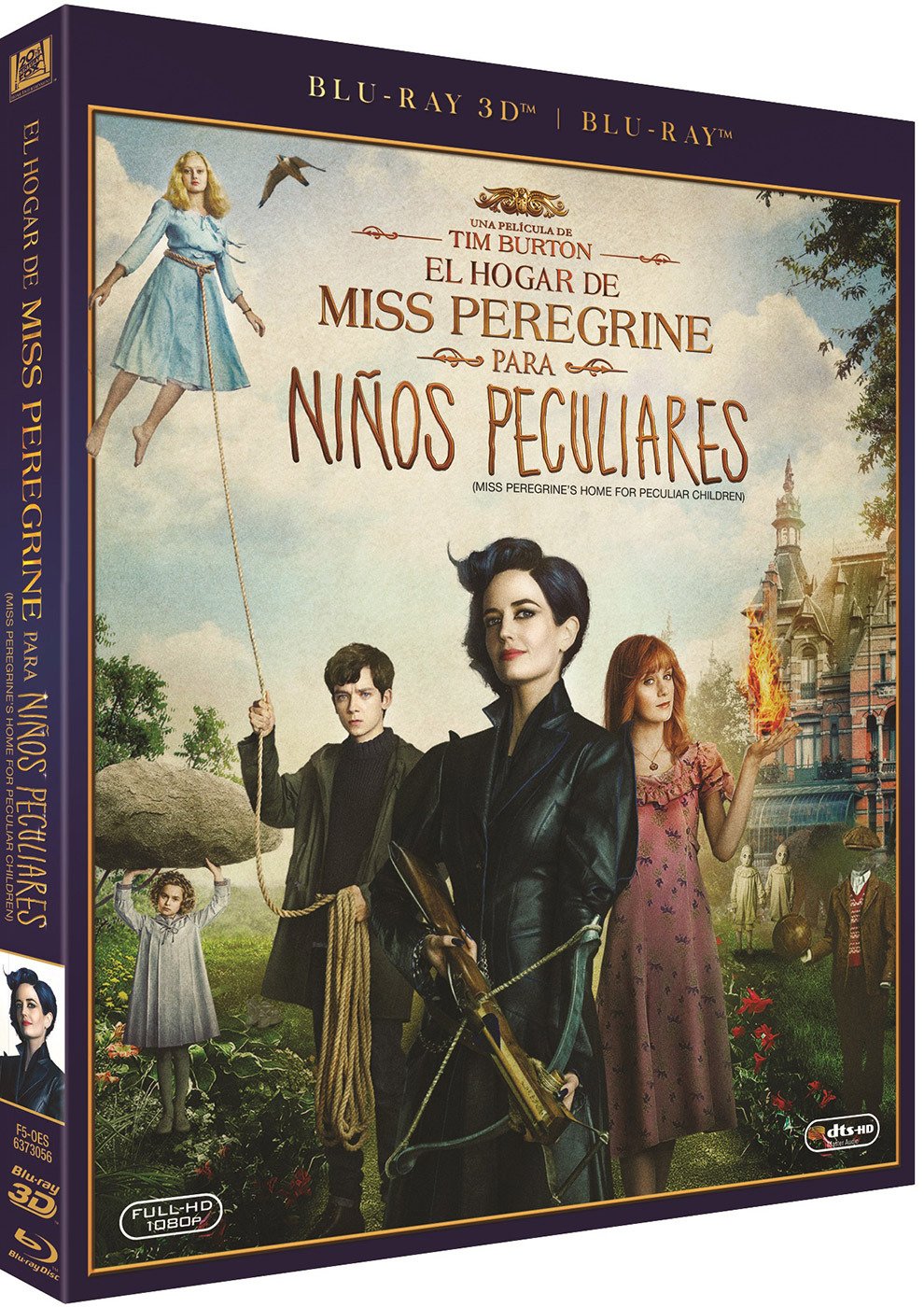 El Hogar de Miss Peregrine para Niños Peculiares Blu-ray 3d