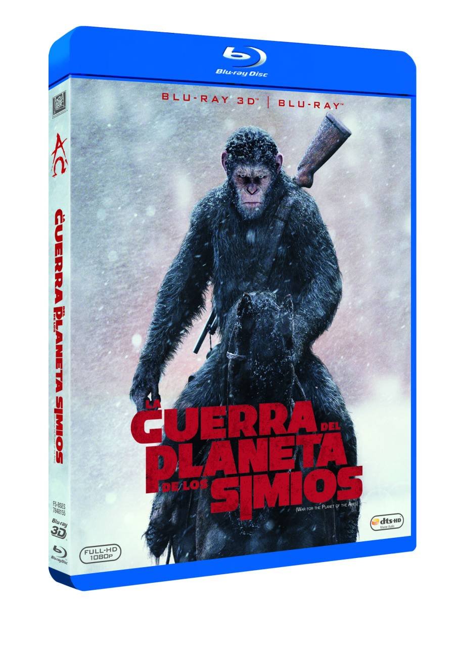 La Guerra Del Planeta de los Simios Blu-ray 3d