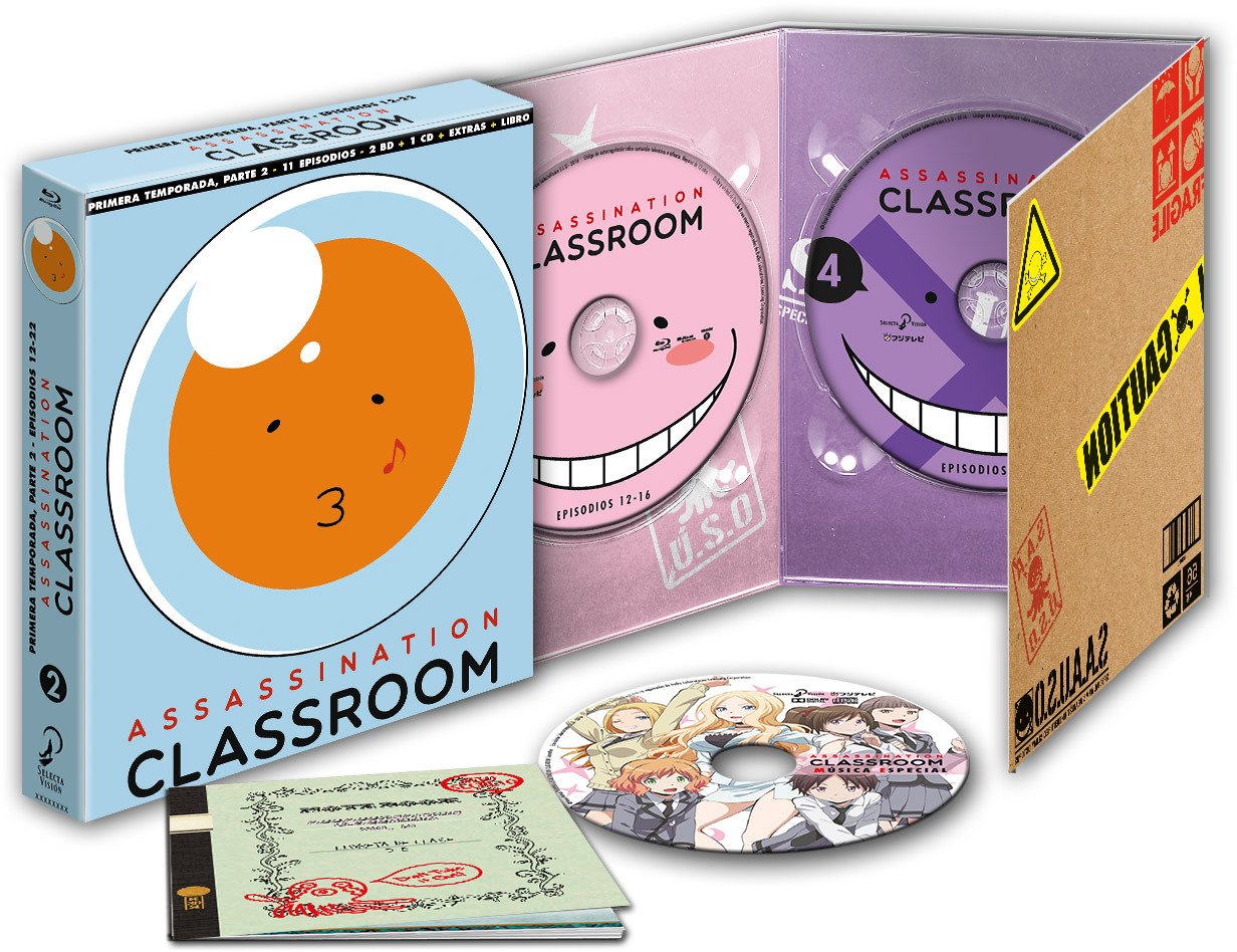 Assassination Classroom Ep. 12 a 22 Blu-ray