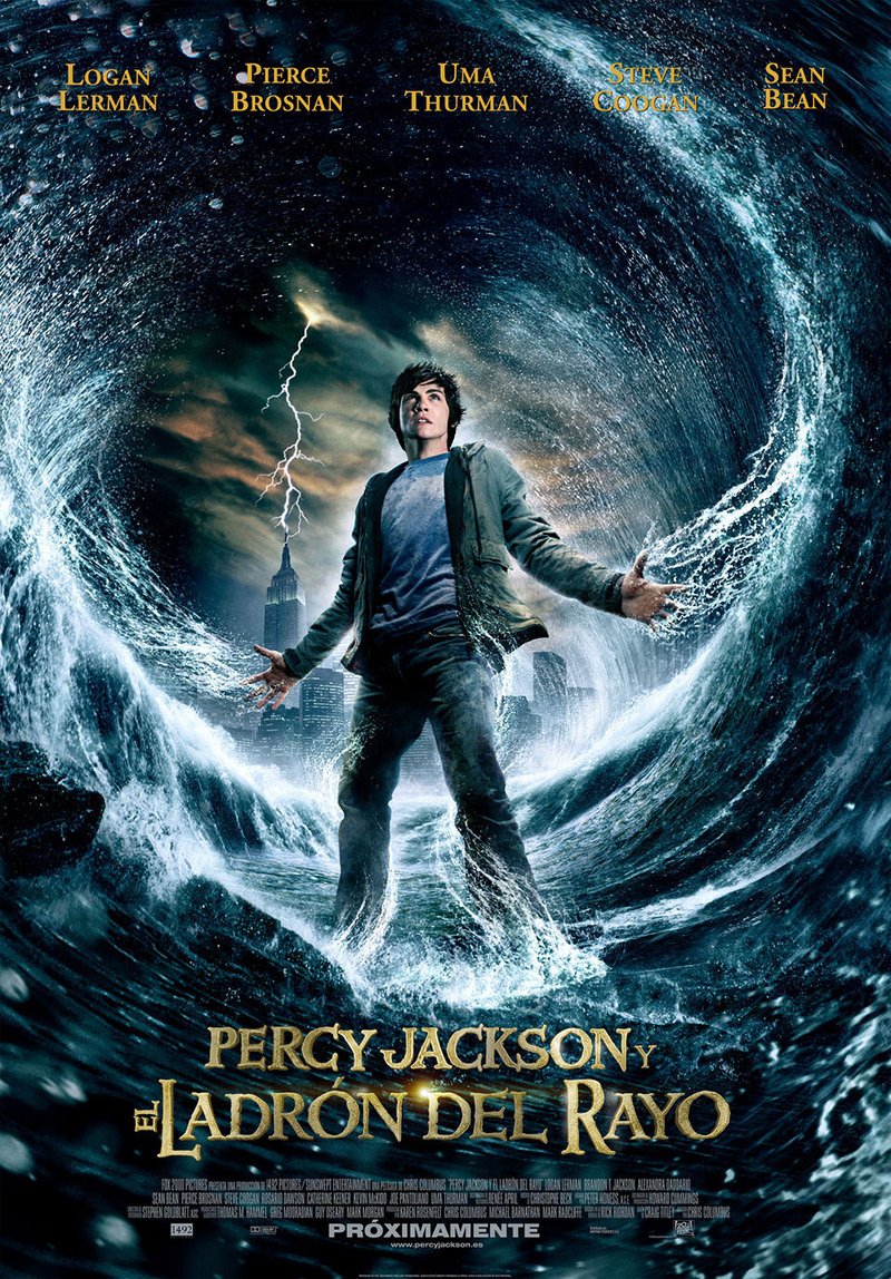 Percy Jackson y el Ladrón Del Rayo