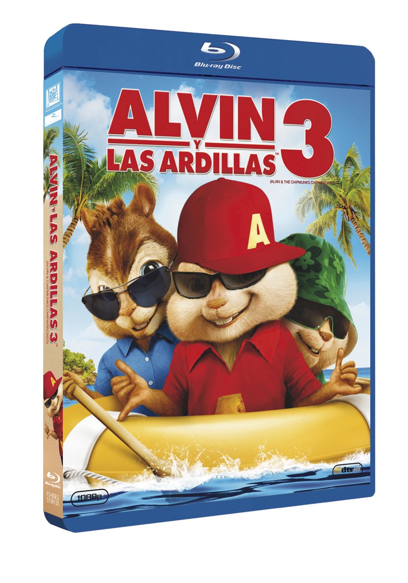 Alvin y las Ardillas 3 - Blu-ray