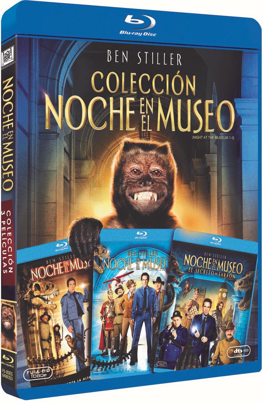 Noche en el Museo 1,2,3 - Blu-ray Pack3