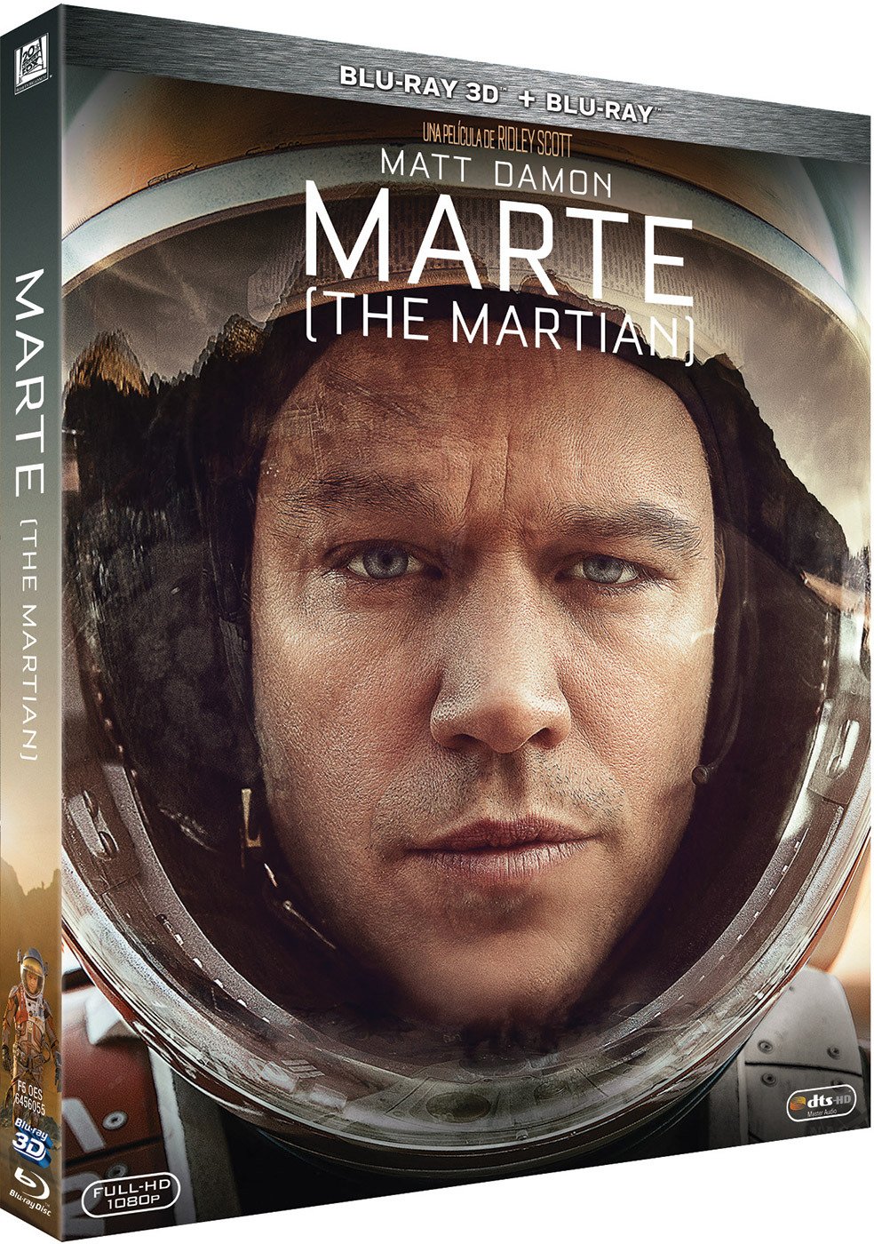 Marte Blu-ray 3d + D2