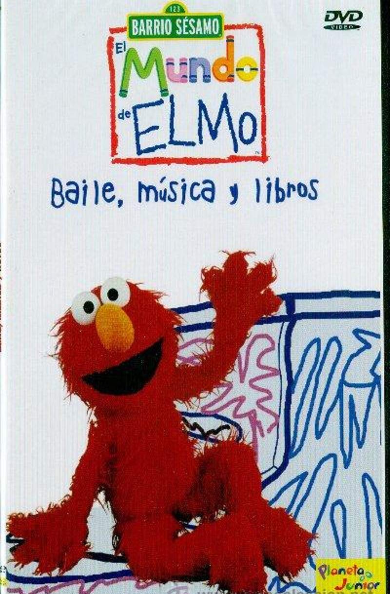 Barrio Sésamo El Mundo de Elmo: Baile, música y libros
