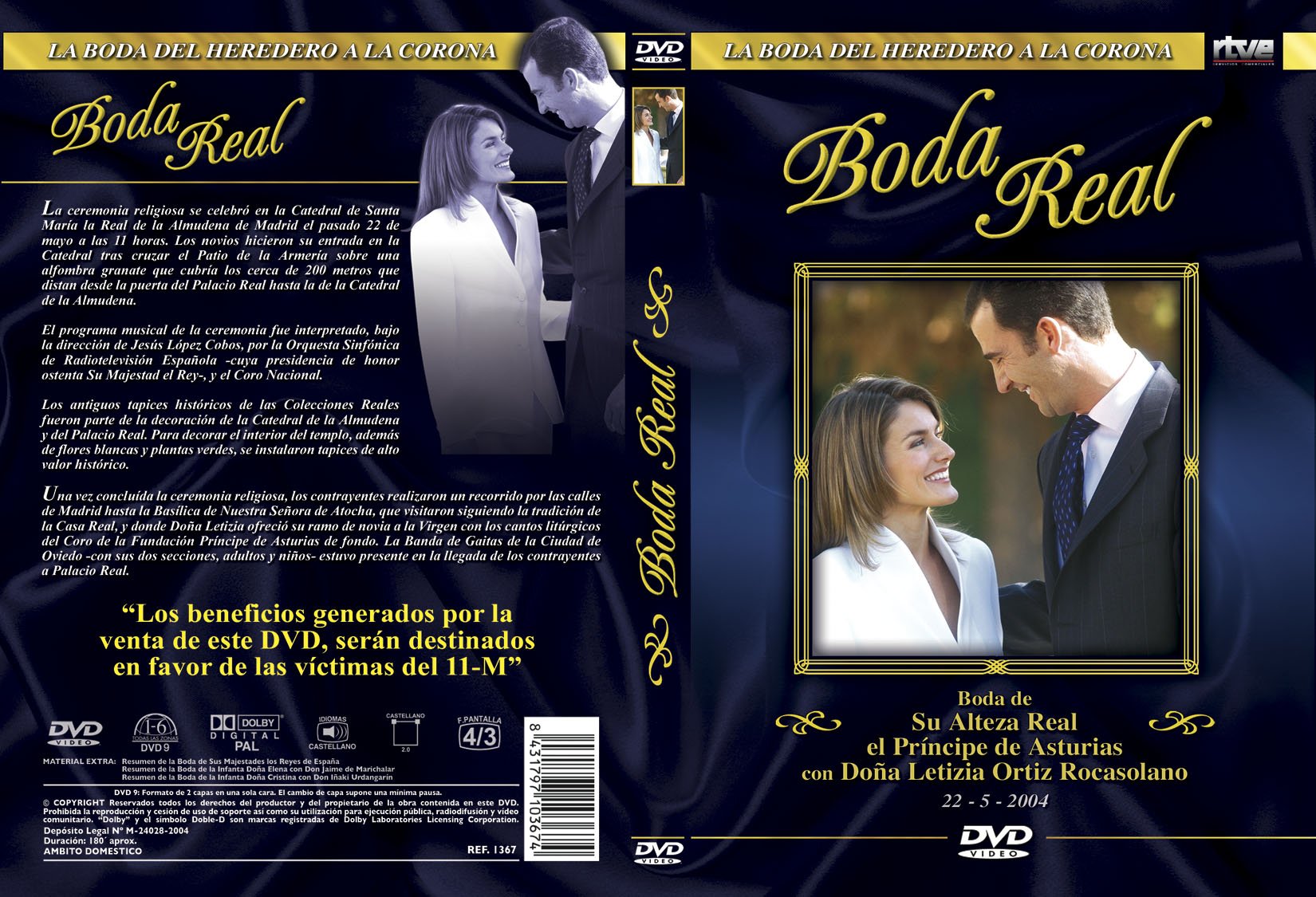 Boda Real. El enlace real del Príncipe y Letizia