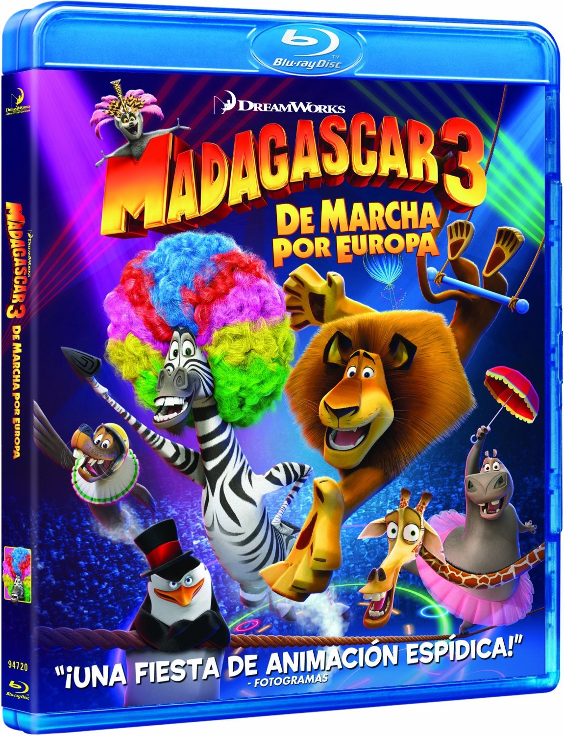 Madagascar 3: de Marcha por Europa - Blu-ray